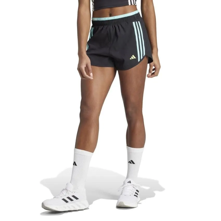 adidas Mujer Shorts Own The Run 3-Stripe 4