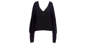 Ba&Sh Jersey Negro 