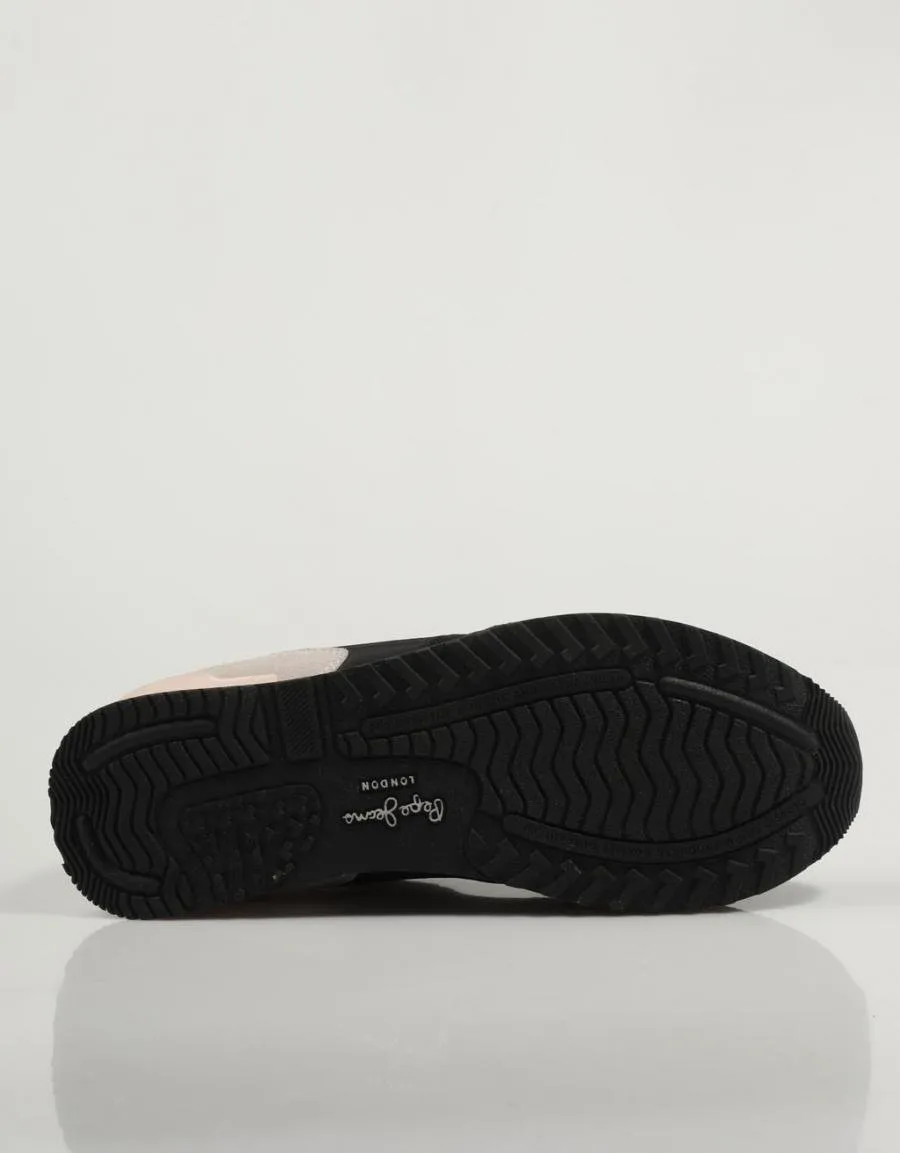  baskets PEPE JEANS London Classic G Pgs30585 en Noir 83115