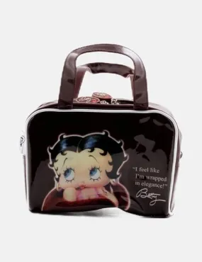 Betty Boop Neceser burdeos dibujo