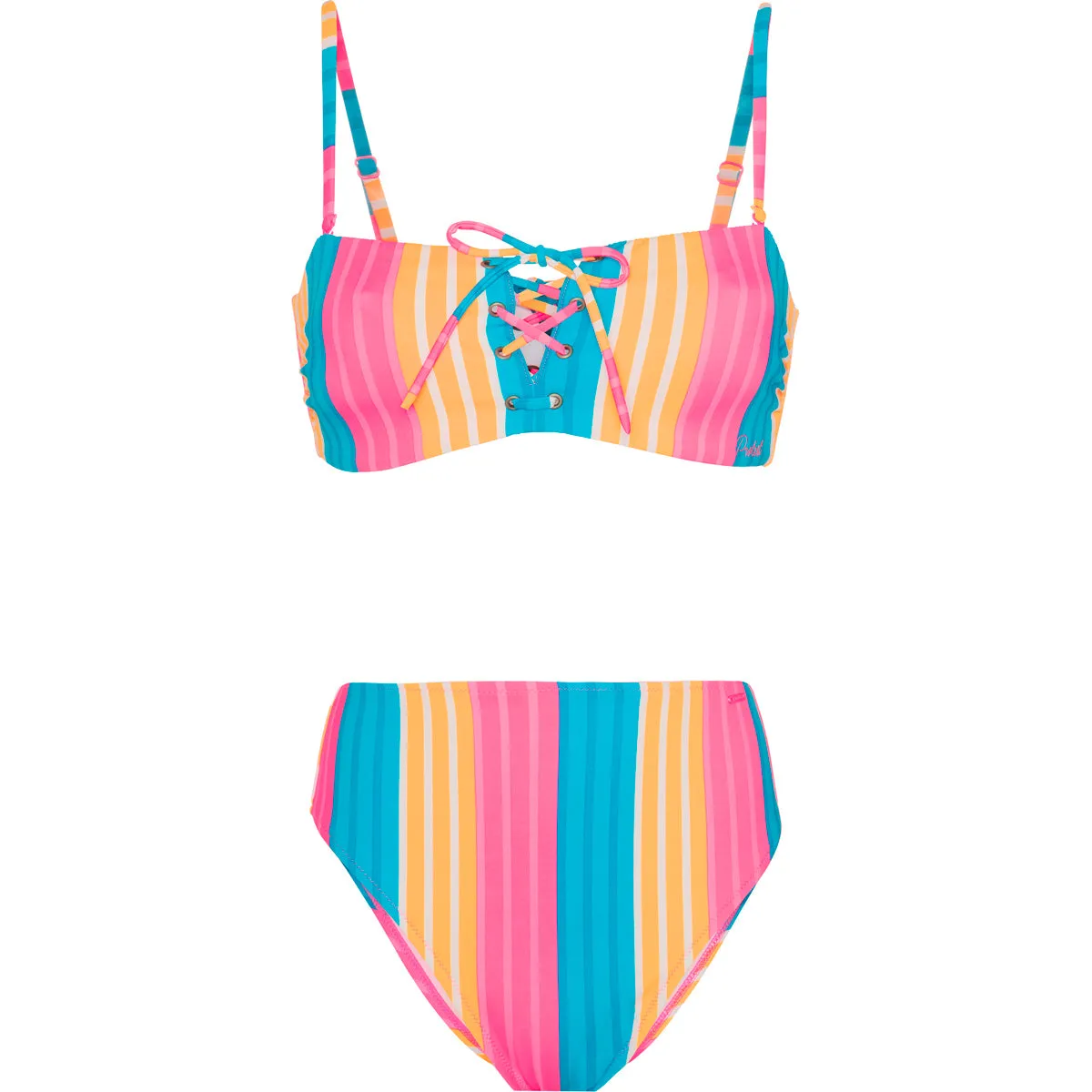 Bikini Mujer Special Bandeau Bikini Protest Multicolor