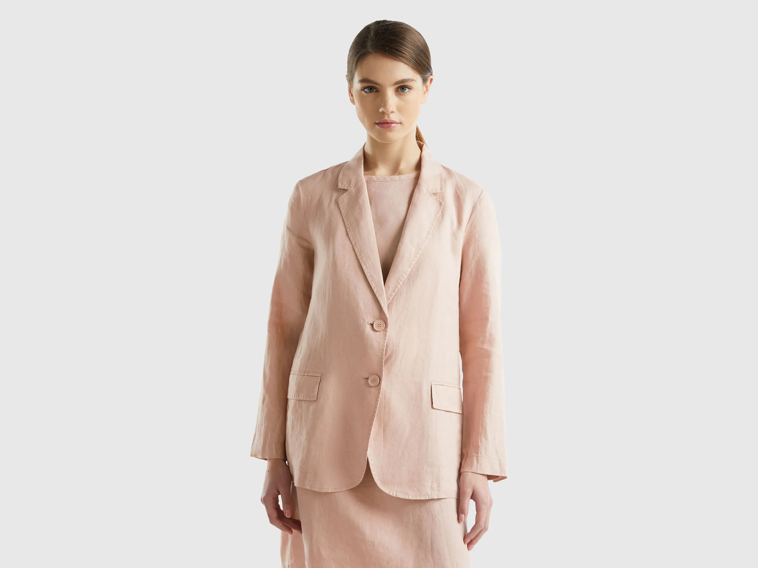 Blazer de puro lino