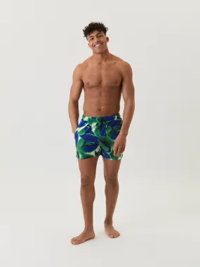 Borg Print Swim Shorts