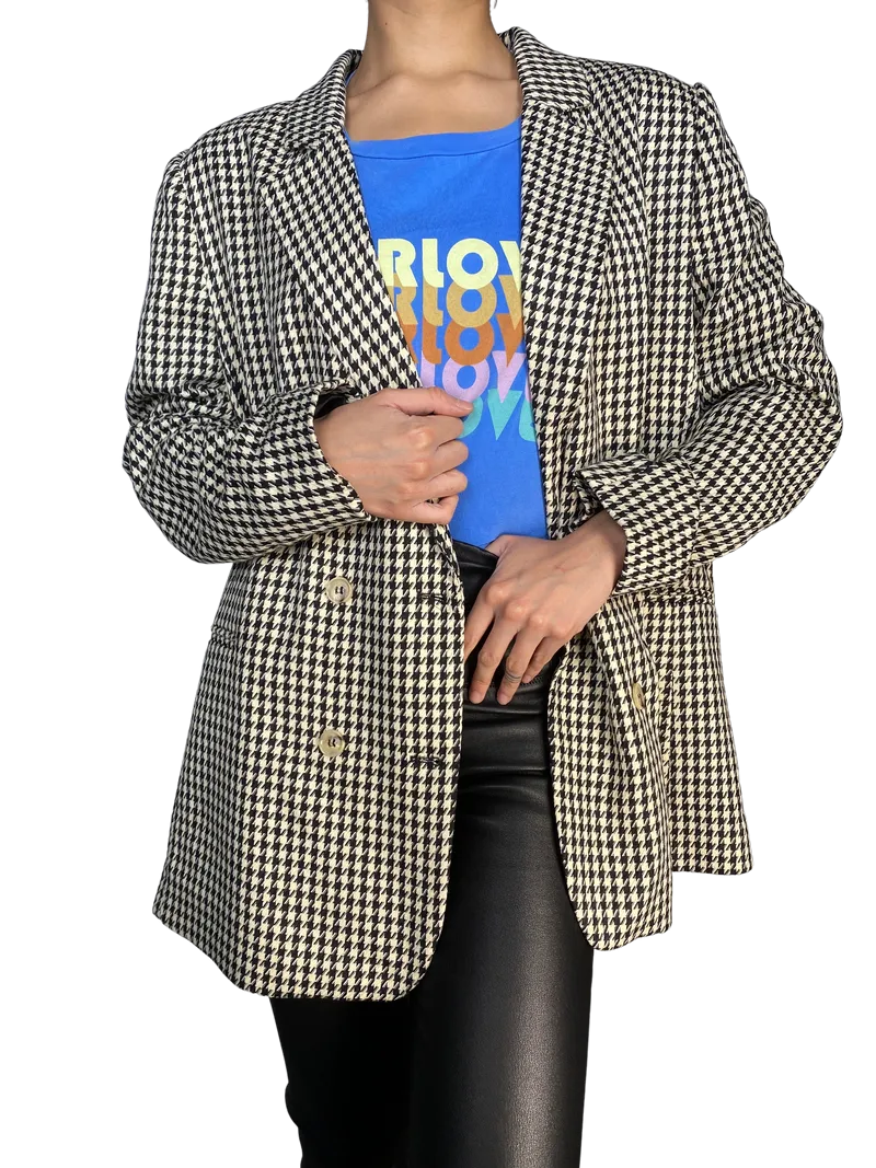BRICK LONDON Blazer Houndstooth