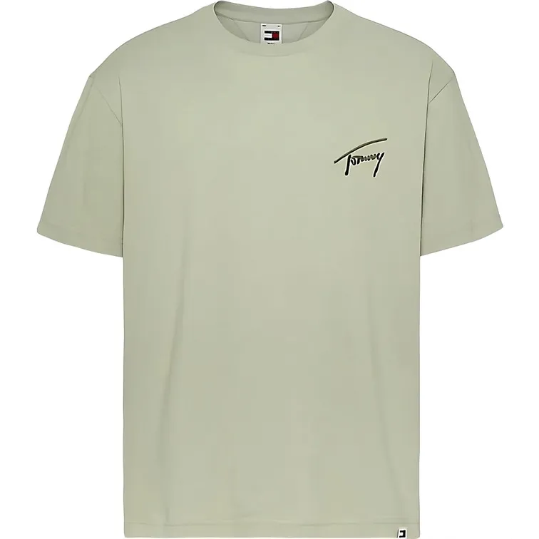 CAMISETA DE CUELLO REDONDO CON LOGO FIRMA HOMBRE TOMMY JEANS