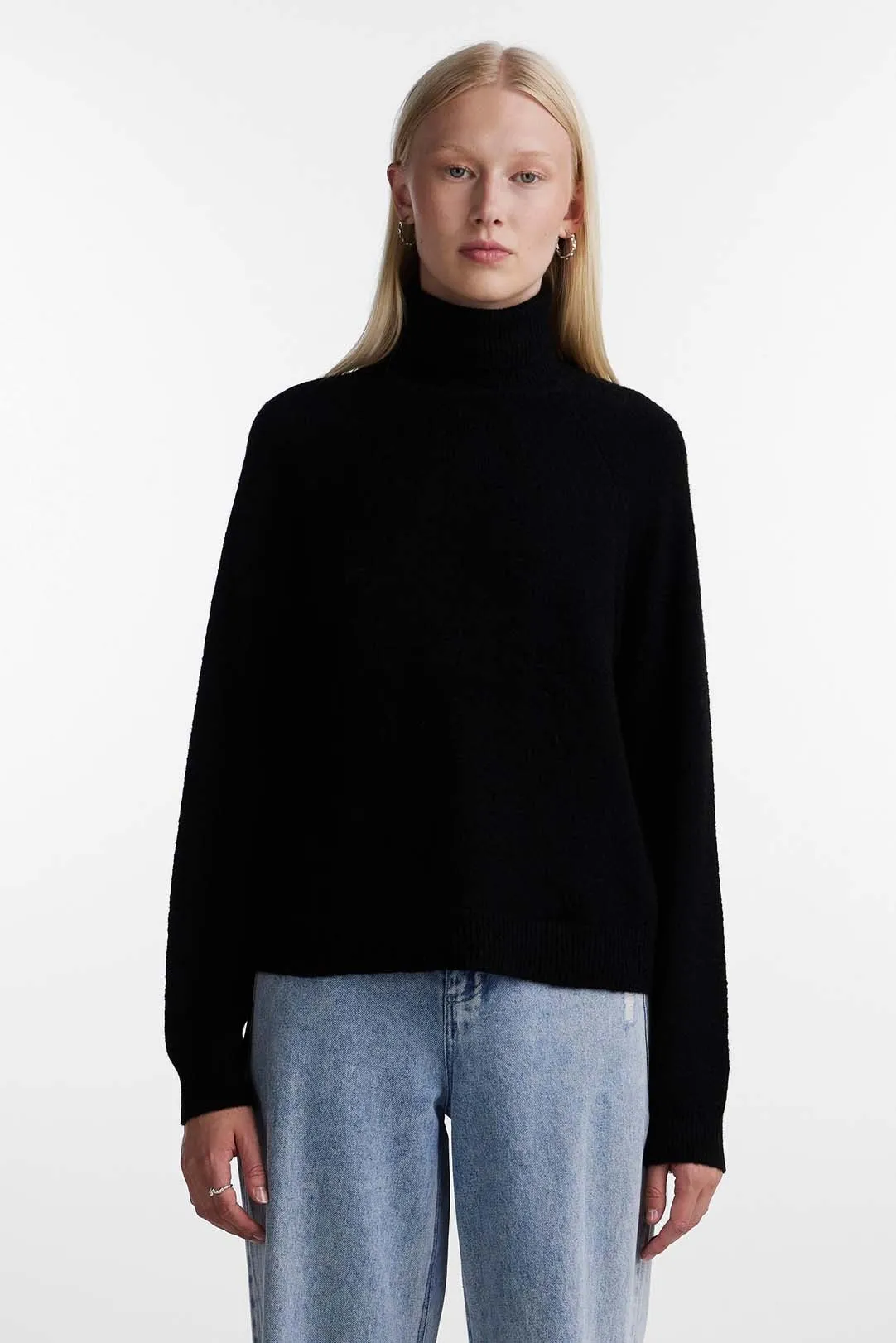 JERSEY CUELLO SUBIDO PCJULIANA NEGRO