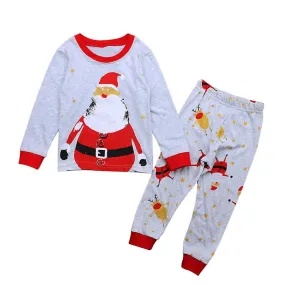 Long Sleeve Santa Claus Two Piece