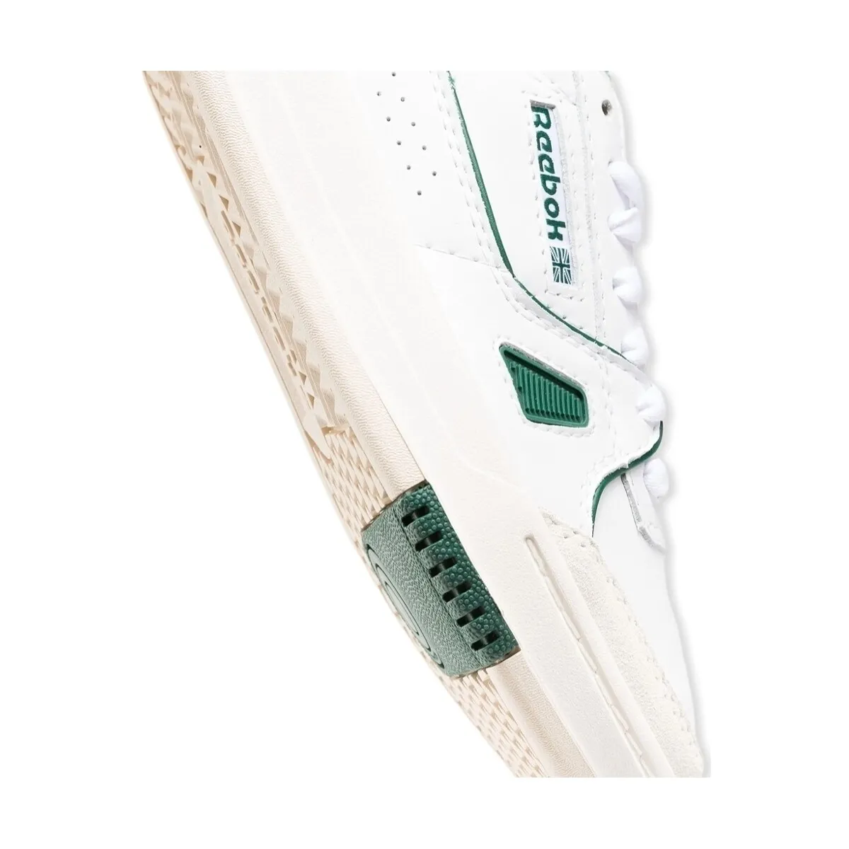 LT Court Sneakers - White/Chalk/Dark Green