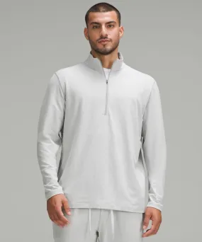 Lululemon Jersey con media cremallera Soft Jersey Plateados | ZK66-S1HN