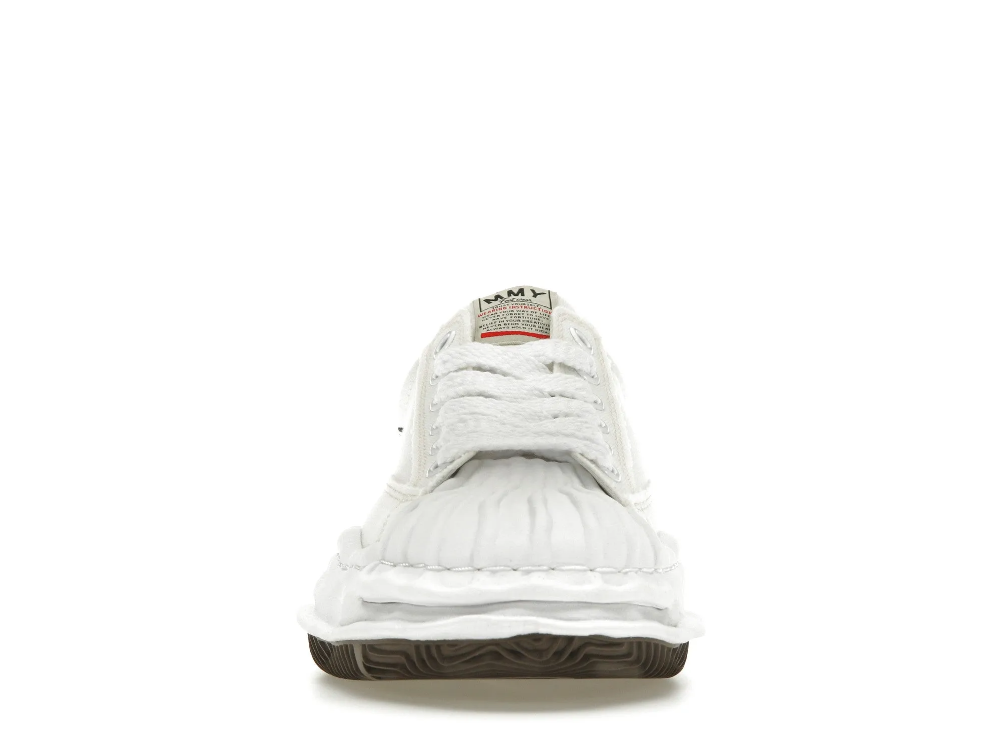 Maison Mihara Yasuhiro Blakey OG Sole Canvas Low White