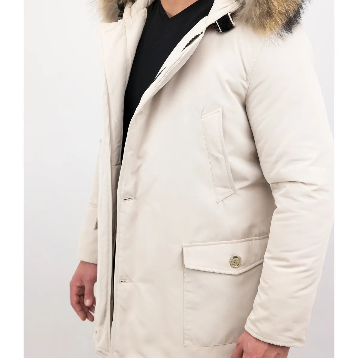 Parka De Invierno Para Hombre
