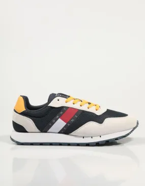  sapatilhas TOMMY HILFIGER Tommy Jeans Retro Runner Mix en Azul marinho 78570