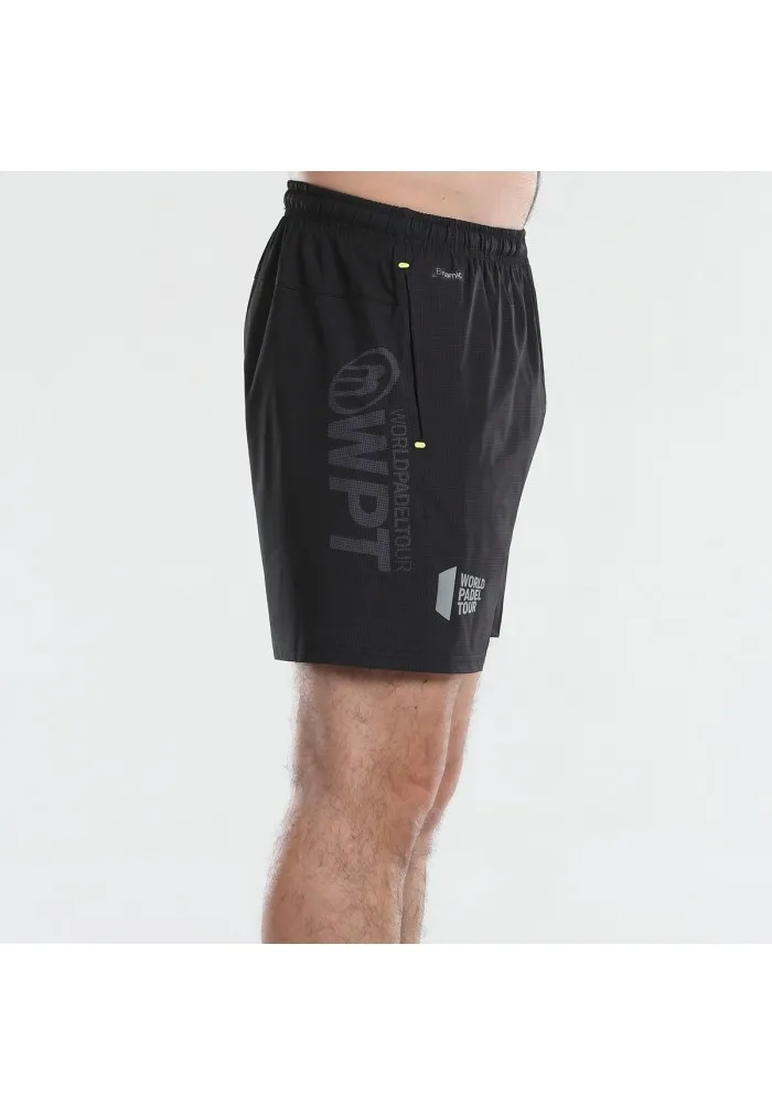 SHORTS BULLPADEL LUNES NEGRO