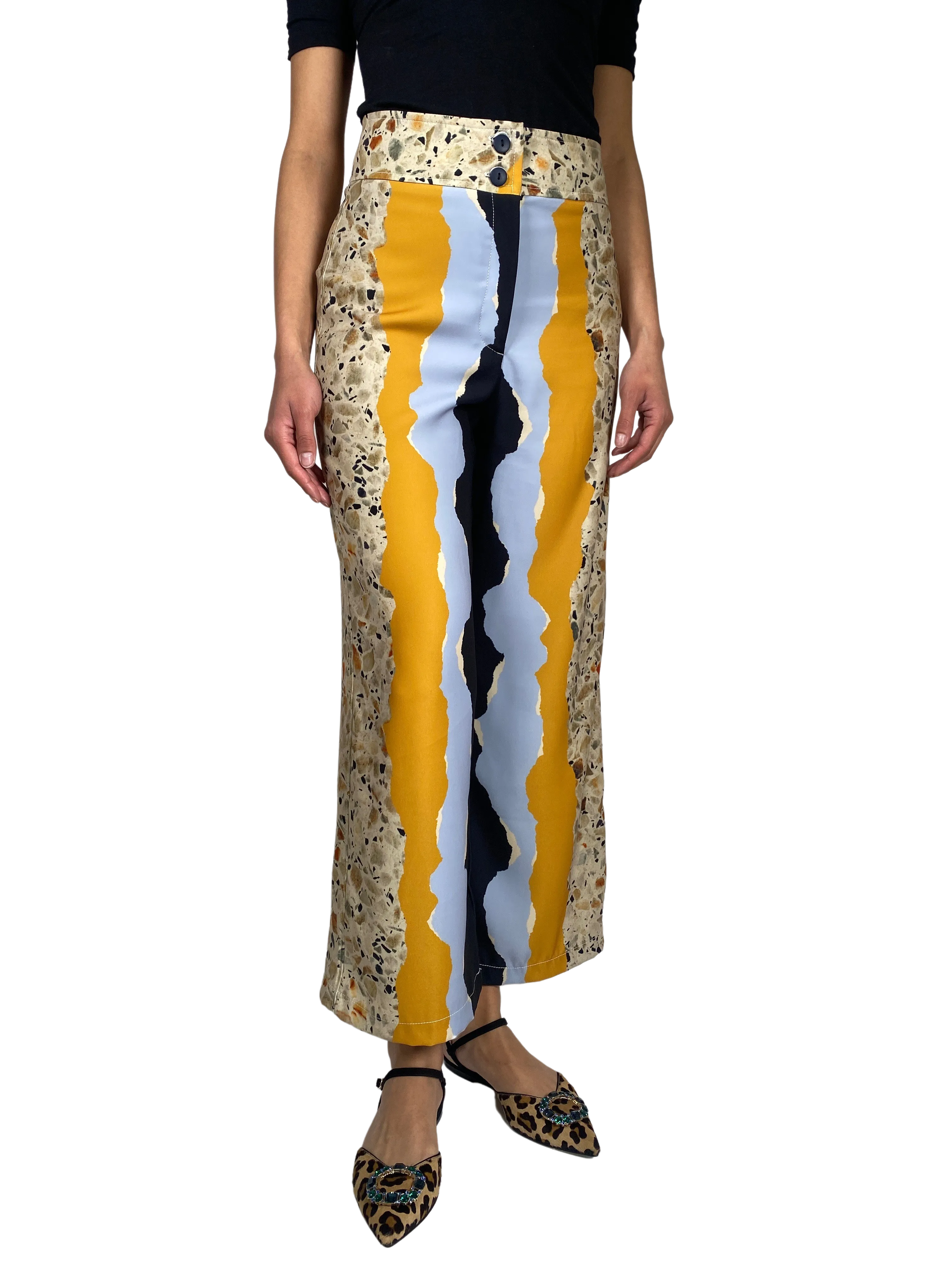 SINGOLARE Pantalón Jaspe