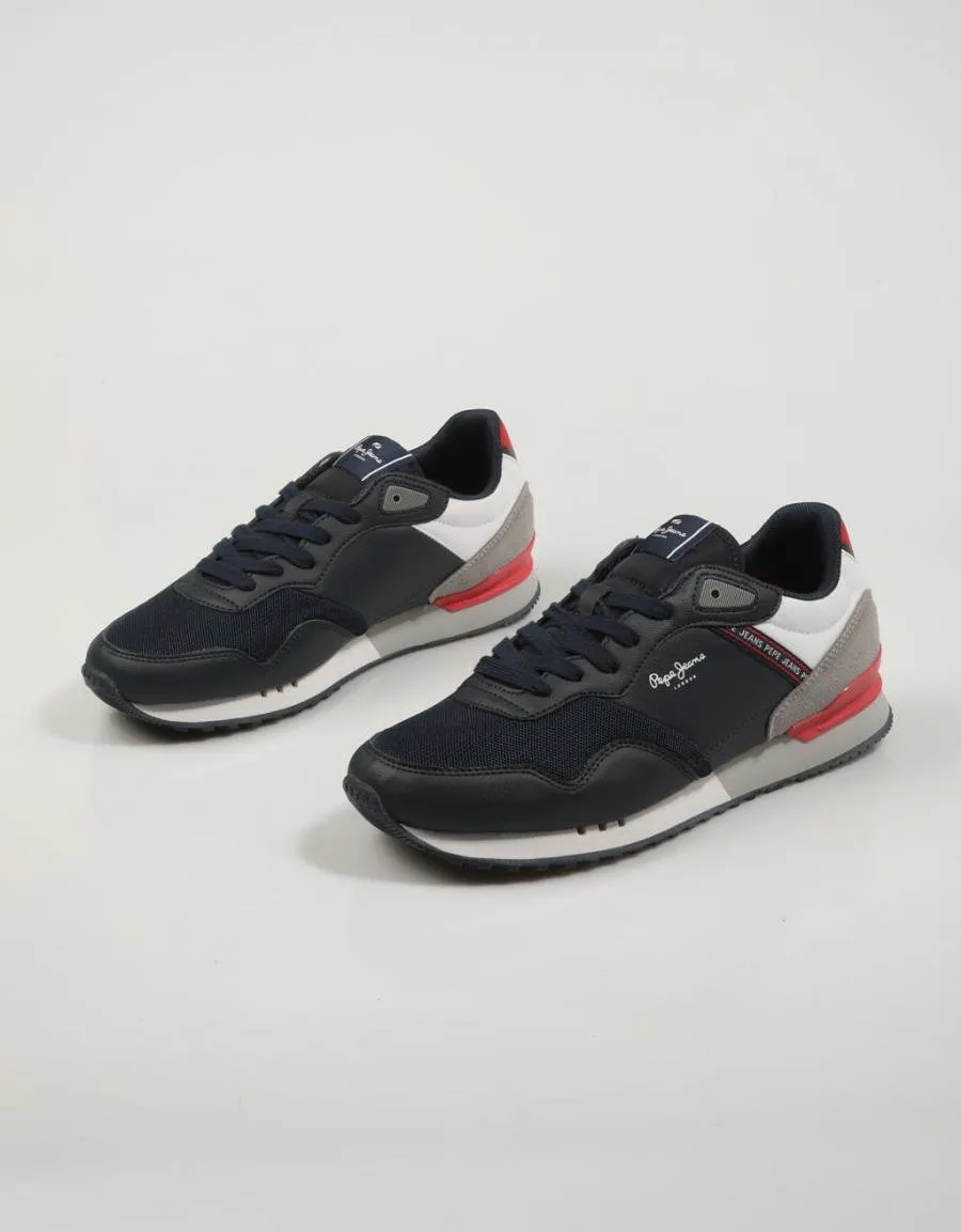  sneakers PEPE JEANS London Bright M Pms30991 en Navy Blue 83084