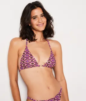 Sujetador bikini triángulo estampado gráfico TZIGANE MULTICOLORE - ETAM