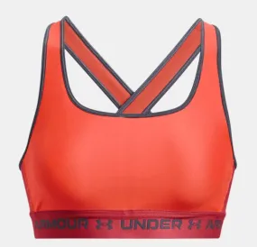 Sujetador Deportivo Under Armour Crossback Mid Bra Naranja