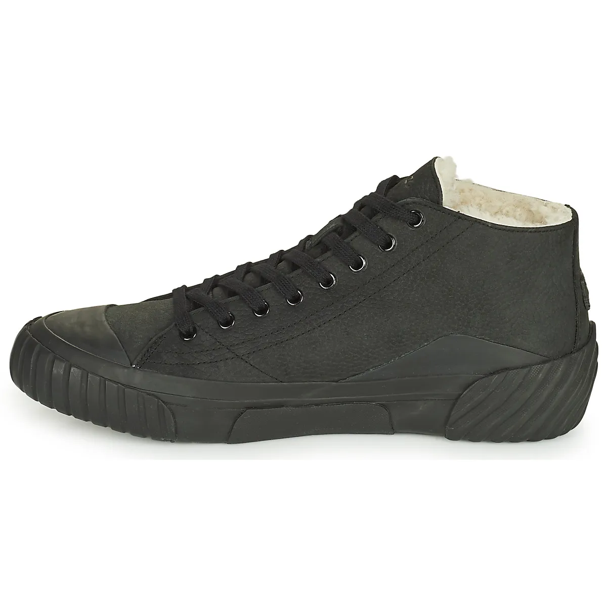 TIGER CREST SHEARLING SNEAKERS