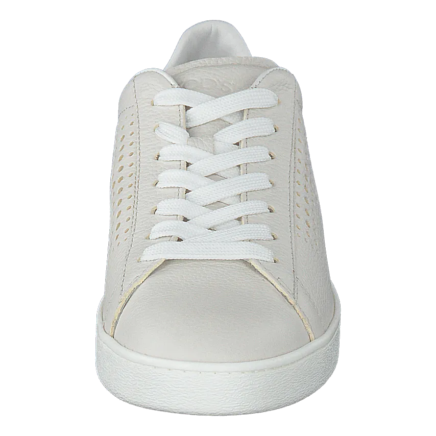 Tod's zapatos Leather Sneakers Bianco Calce
