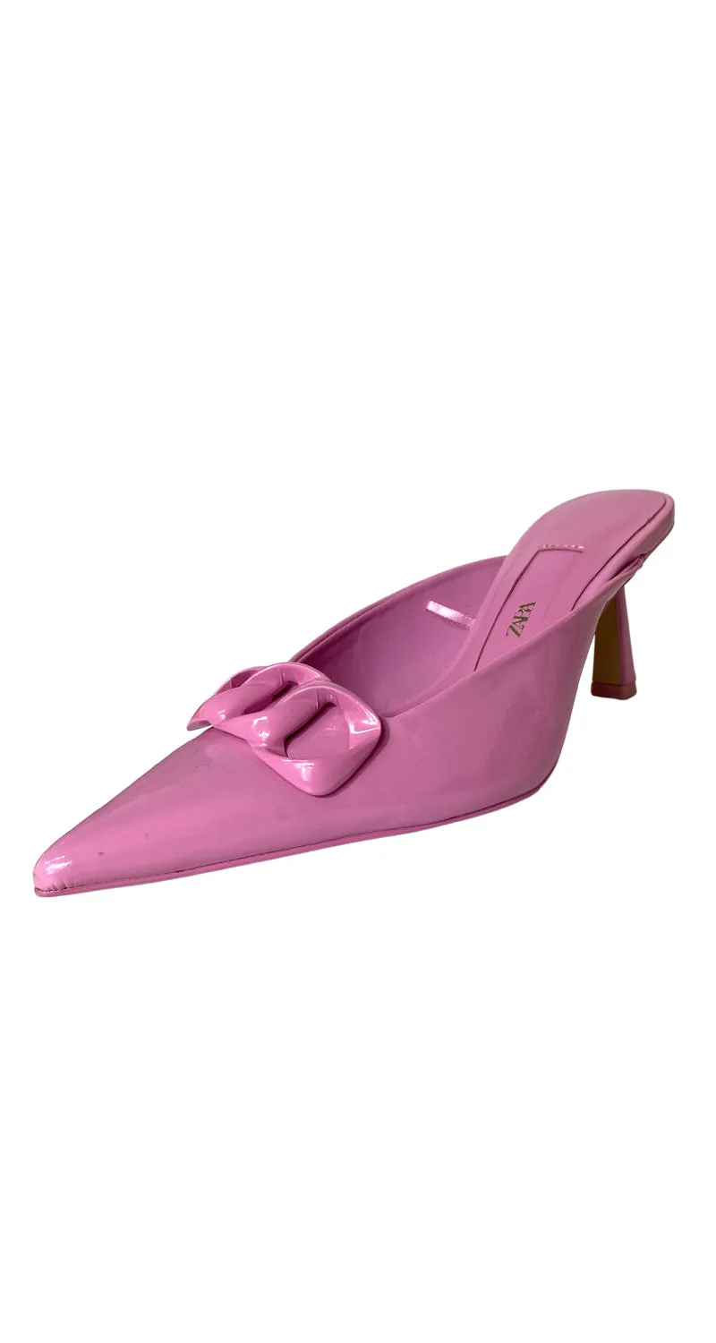 ZARA Sandalias Rosadas
